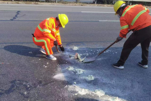 秦州公路下沉注浆加固